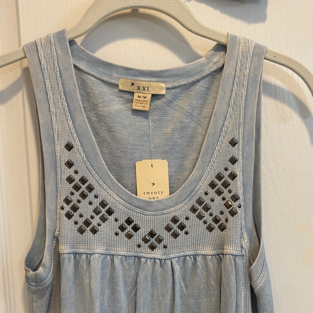 NWT Forever 21 Light Embellish Dress - Picture 2 of 7
